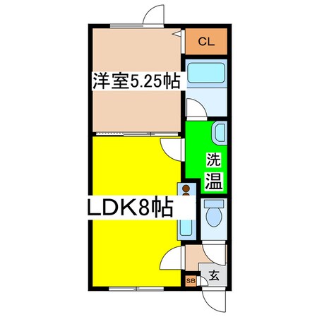 ｃｌｏｖｅｒ　ｈｏｕｓｅ（クローバーハウス）の物件間取画像